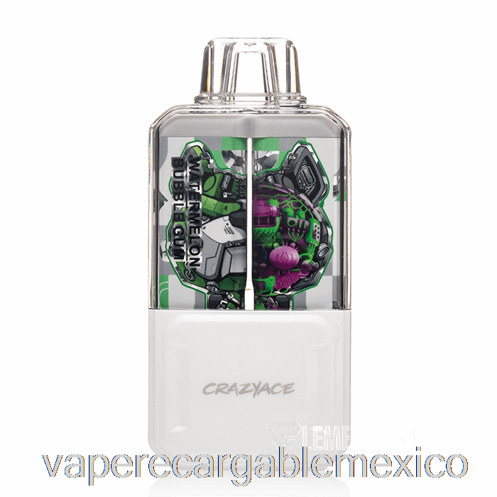 Vape Recargable Crazyace B15000 Chicle De Sandía Desechable